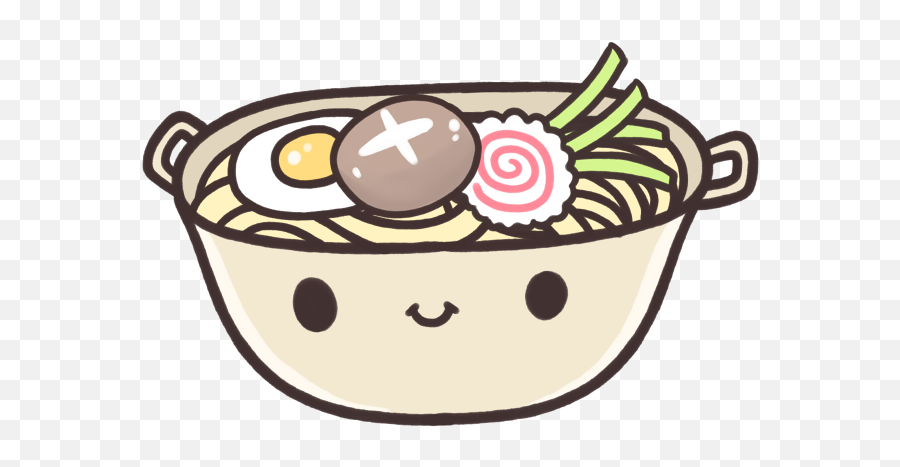 Transparent Kawaii Cartoon Food - Novocomtop Cute Food Drawings Png Emoji,Narutomaki Emoji