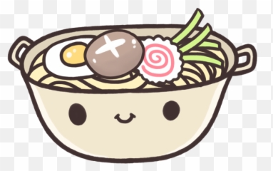 Transparent Kawaii Cartoon Food - Novocomtop Cute Food Drawings Png Emoji,Narutomaki Emoji