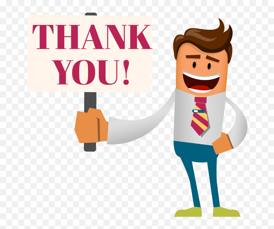 Illustration Of Man Holding Up A Sign - Animated Thank You Png Emoji,Hold Up Emoji