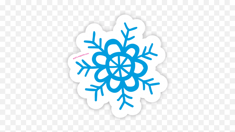 Snowflake - Decorative Emoji,Snowflake And Snowman Emoji