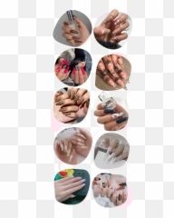 Blackpink Manicure Style This Is Too Emoji,Emoticon Nail Art
