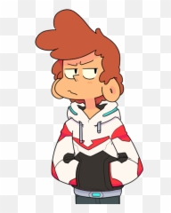 Facial Expression Man Nose Cartoon Fictional Character - Cartoon Character With A Mullet Emoji,Cartoon Network Character Emojis