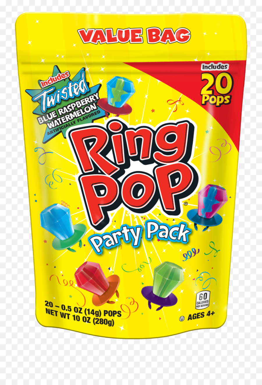 Ring With Candy - Ring Pop Candy Variety Pack Bag Emoji,Emotion Candy