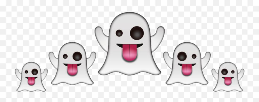 Emoji Crown Ghost White Black Sticker - Emoji Crowns Ghost,Where Is The Ghost Emoji