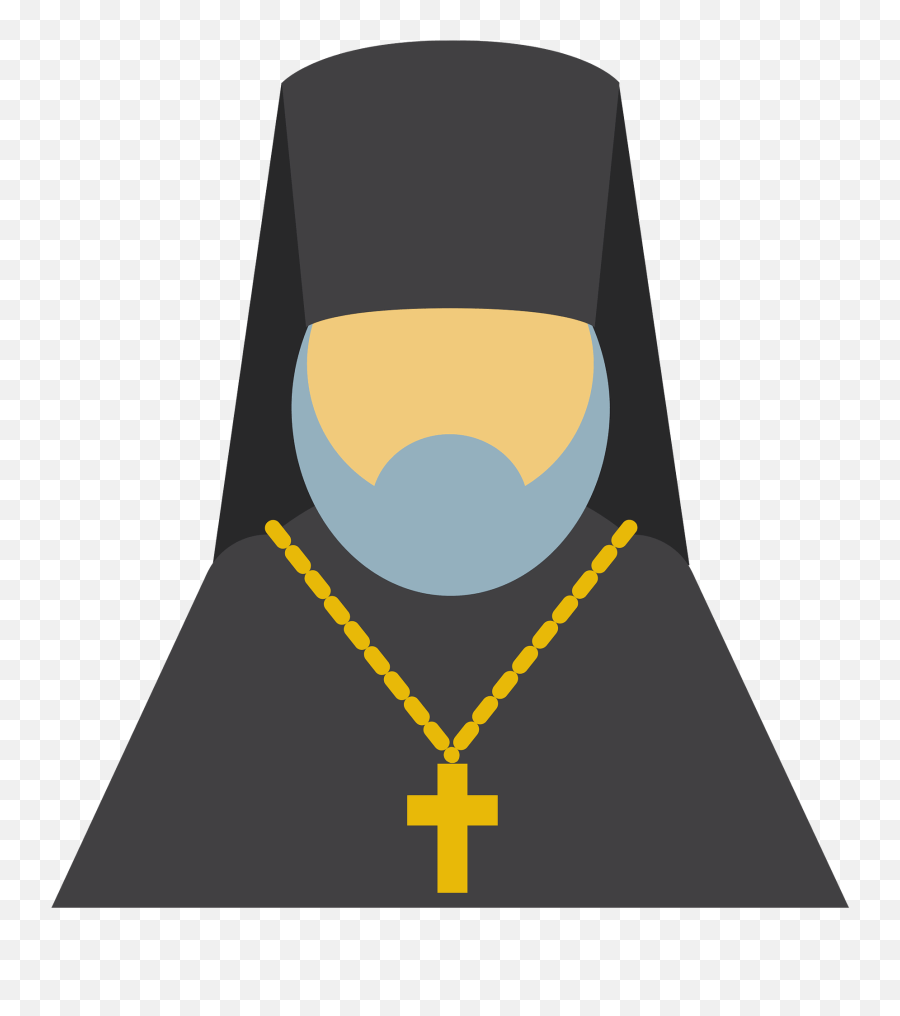Priest Clipart - Religious Ceremonial Clothing Emoji,Rosary Emoji
