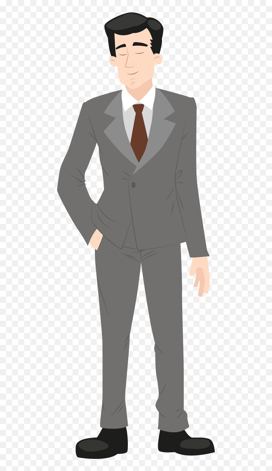 Mr Clipart Suited Man Mr Suited Man Transparent Free For - Transparent Background Man Clipart Emoji,Mr Meeseeks Emojis Download