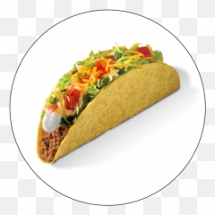 Taco Logo Trophy On Flat White Marble - Beard Food Emoji,Patrick Steware Emoji Movie