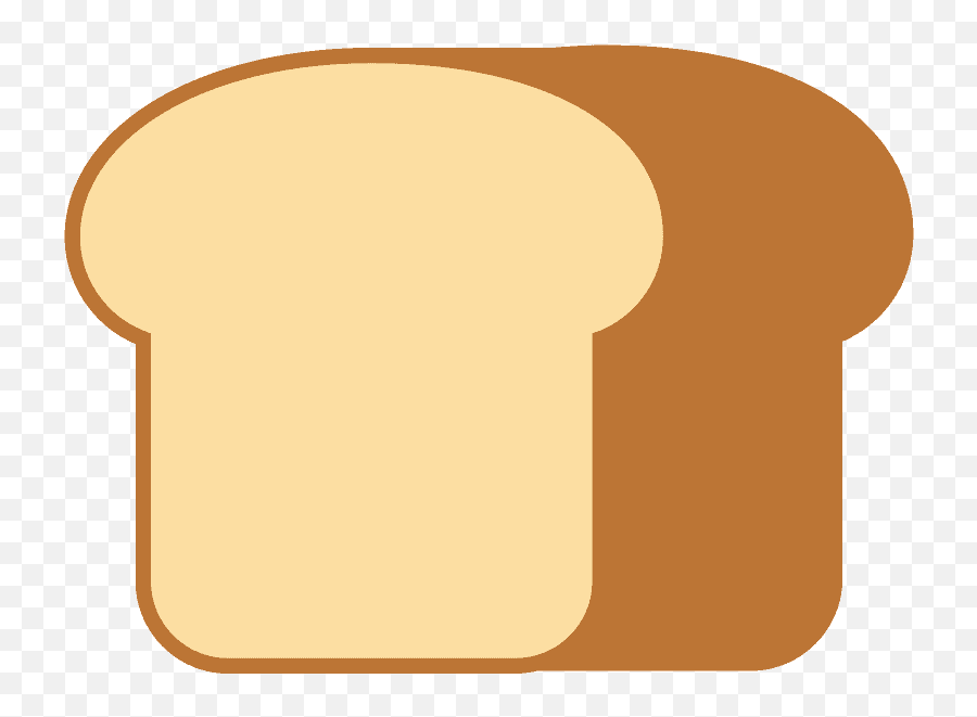 Bread Emoji - Toast Emoji,Pain Emoji
