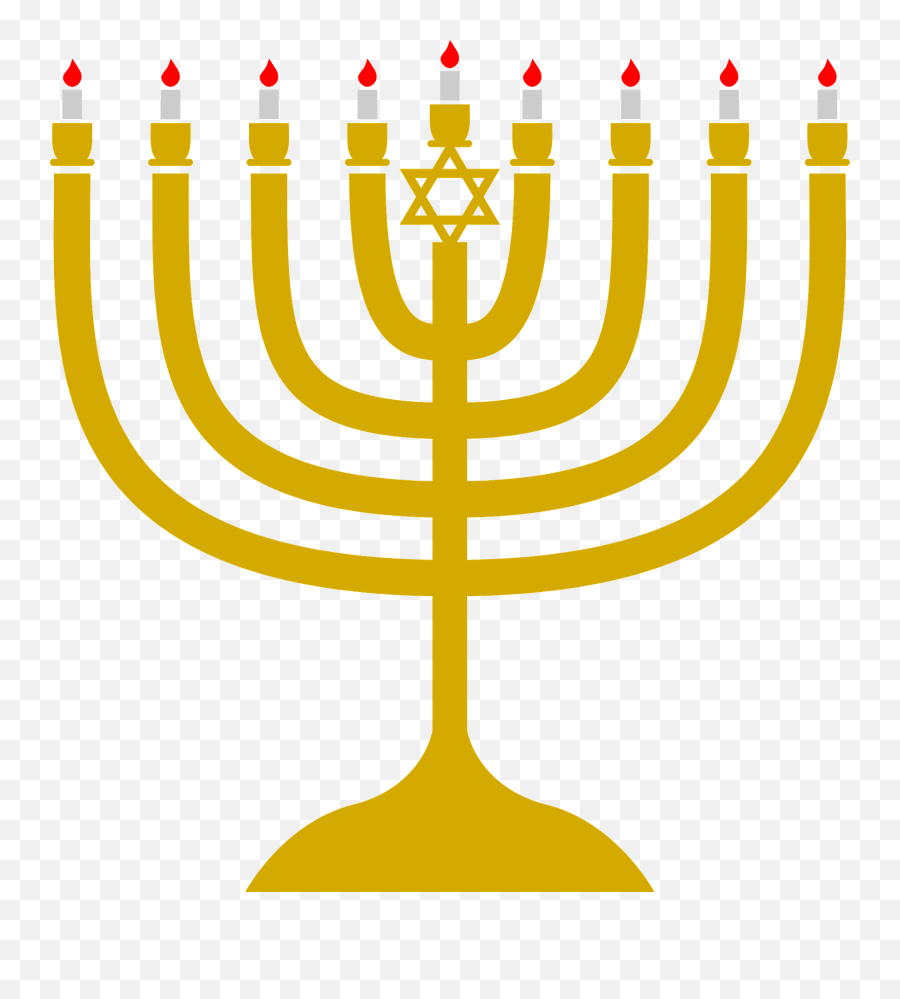 Hanukkah Menorah Clipart - Hanukkah Png Emoji,Menorah Emoji