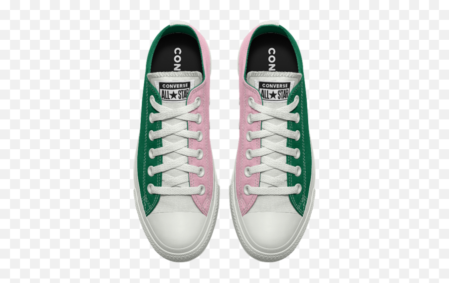 Custom Chuck Taylors Nike Online - All Star Pink And Green Converse Emoji,Rooney's Emoji