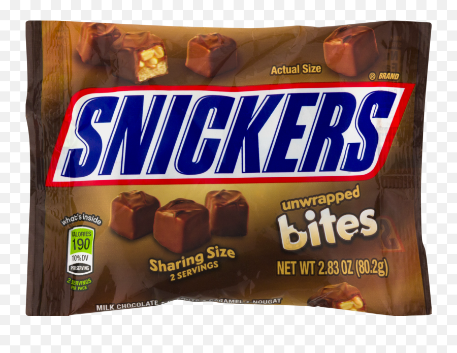 Snickers Milk Chocolate Unwrapped - Snickers Bites Oz Emoji,List Of Emotions On Snickers