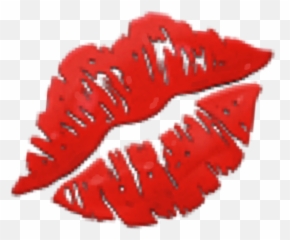 Kiss Lips Gif Emoji Png Image With No - Lips Kisses Emoji Iphone,Kiss Emoji Code