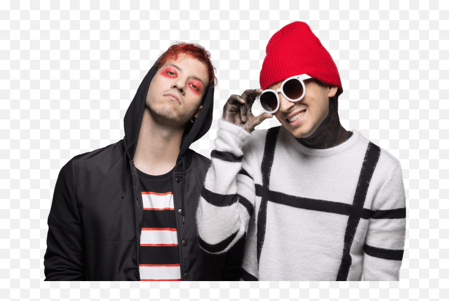 One Pilots Joshdun Tylerjoseph Sticker - Twenty One Pilots Transparent Emoji,Twenty One Pilots Emoji