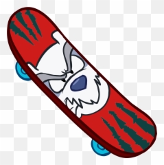 Bad Bear Skateboard - Club Penguin Skateboard Emoji,Bird Skateboard Emojis