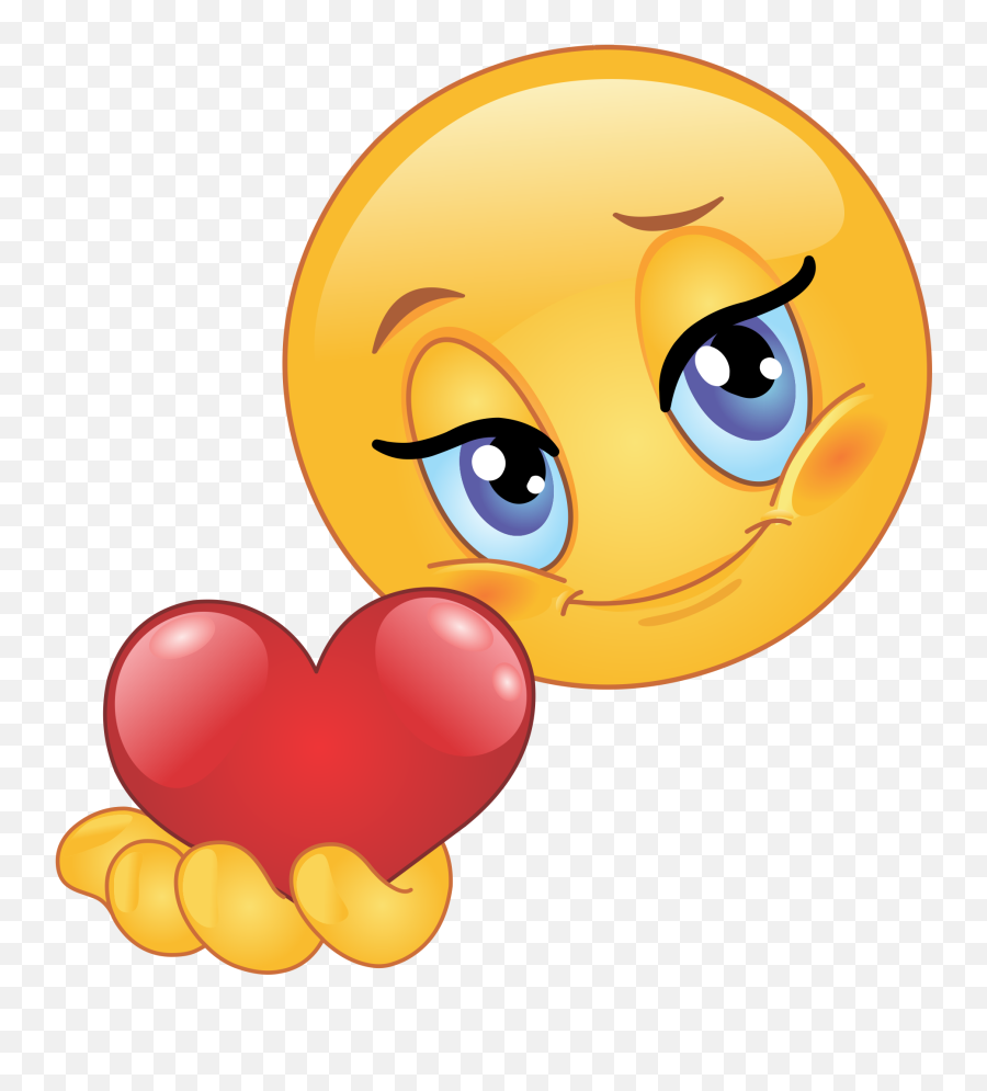 Heart In Hand Emoji Decal,Texting Heart Emojis Pic