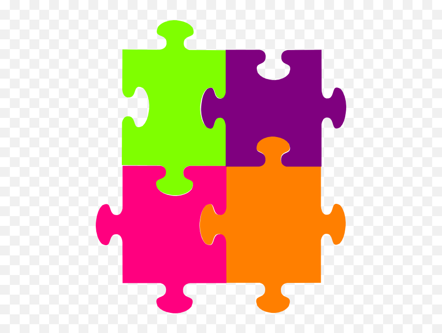 Puzzle Free To Use Clip Art 2 - Clipartix Clip Art Jigsaw Puzzle Pieces Emoji,Jigsaw Emoji