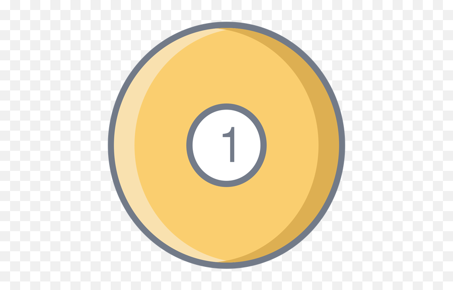 Ball One Circle Flat Transparent Png U0026 Svg Vector Emoji,Funny Vegan Emojis