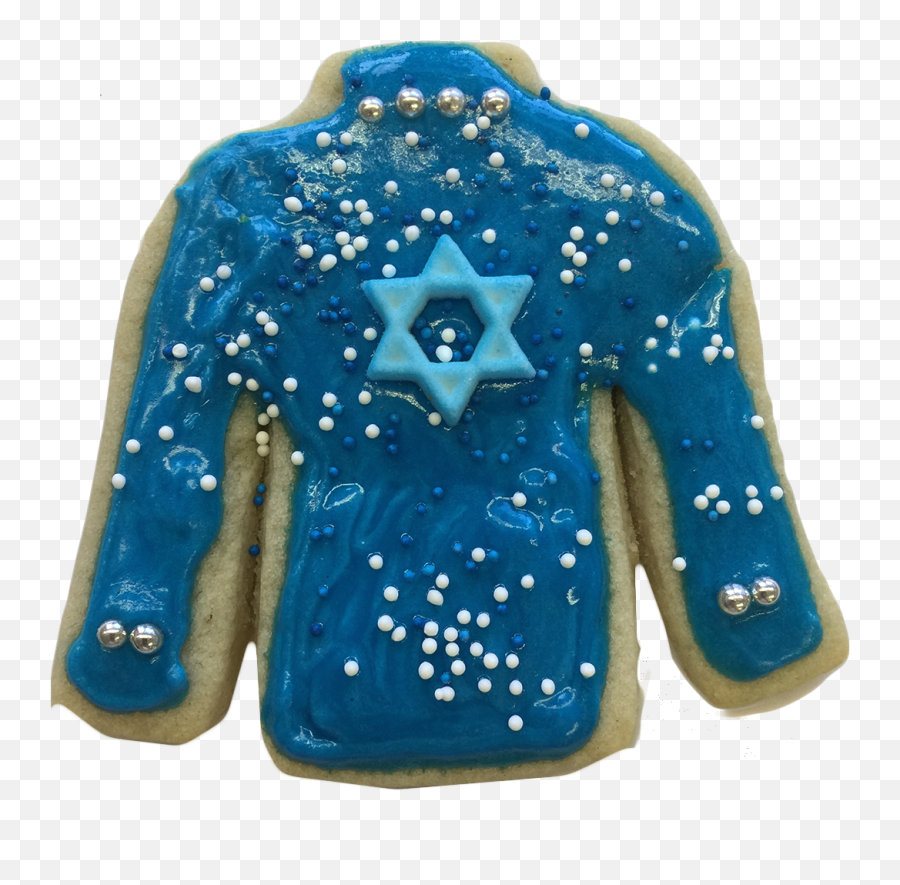 Hanukkah Ugly Sweater Cookies - Long Sleeve Emoji,Emoji Sweaters For Kids