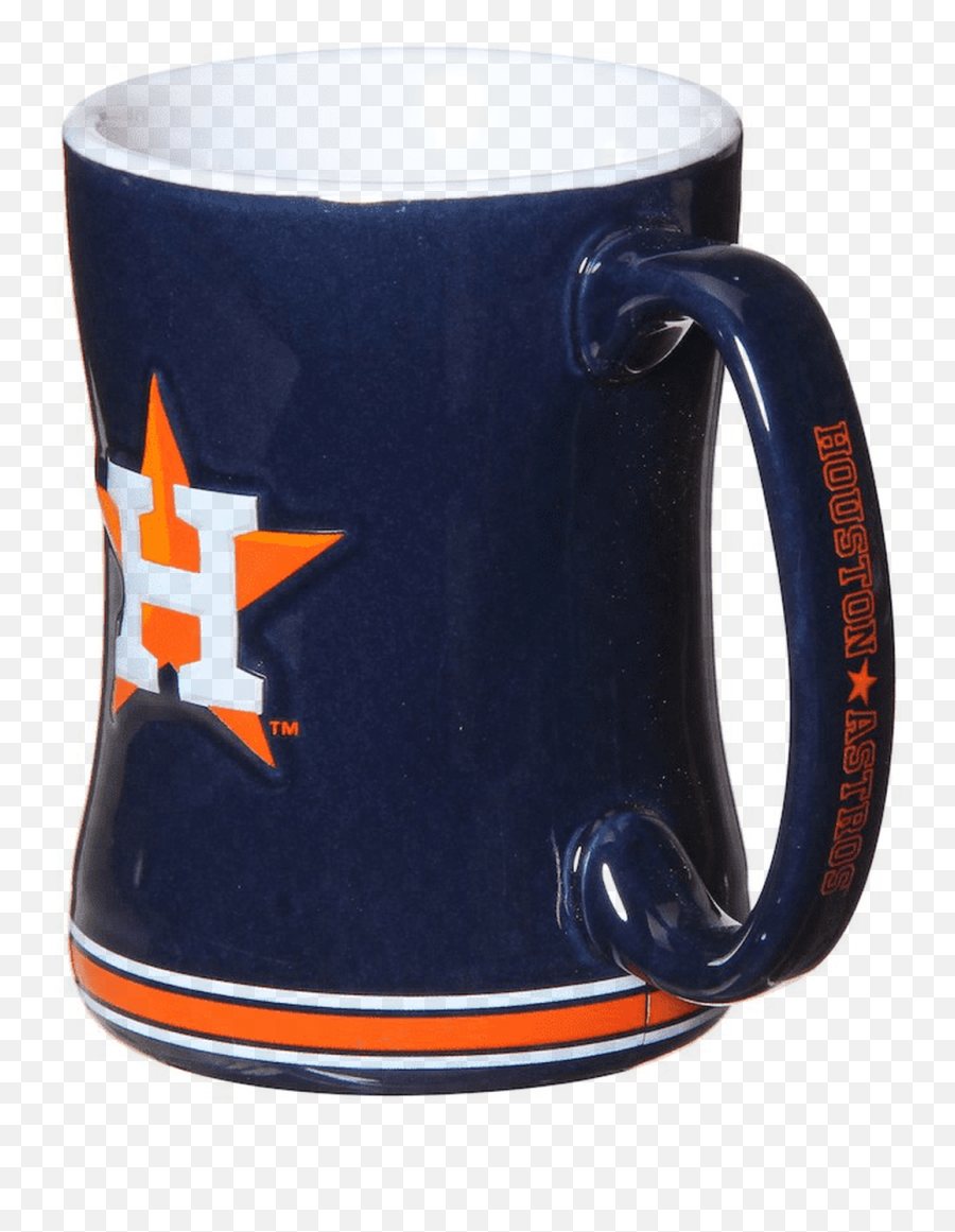 Houston Astros Coffee Mug 14oz Sculpted Relief - Sports Fan Shop Emoji,Houston Astros Emoticon Twitter