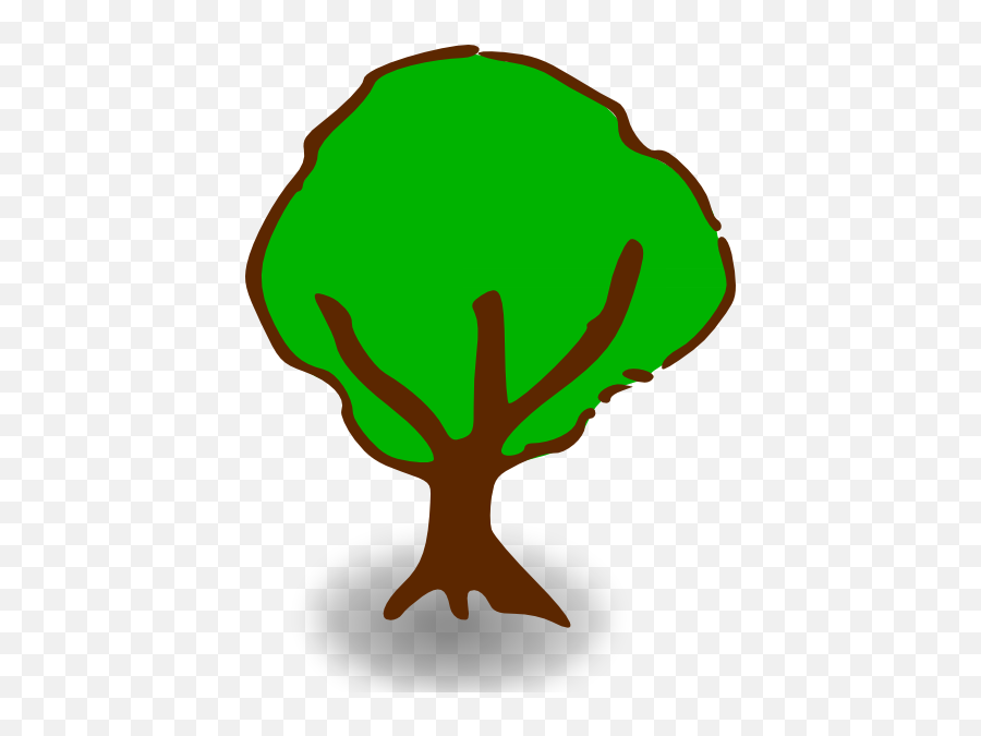 Rpg Map Symbols Tree 5 Clip Art At Clkercom - Vector Clip Emoji,Christmas Tree Emoticons For Facebook