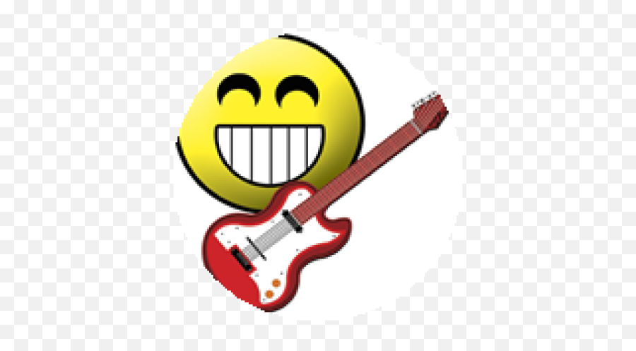 You Rock For Coming - Roblox Emoji,Bass Playing Emoticon