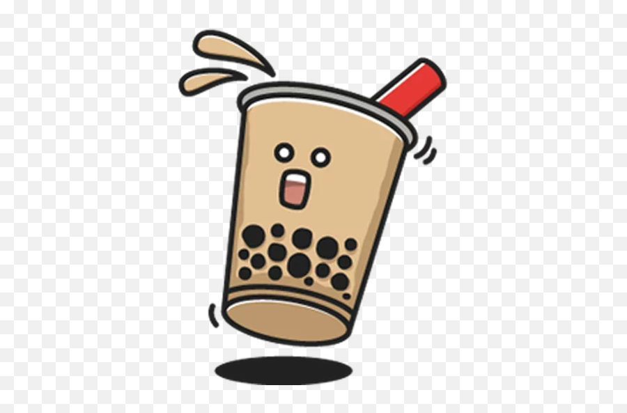 Telegram Sticker From Bubble Tea Pack Emoji,Milktea Emoji