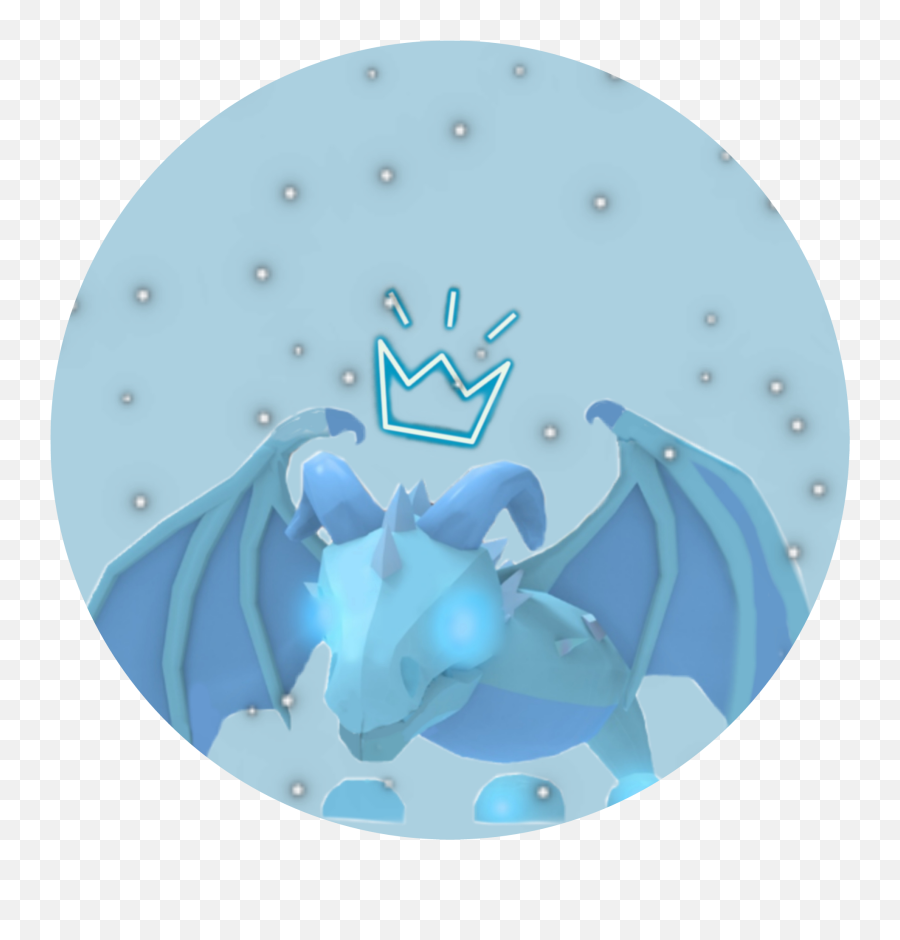 Adopt Me Frost Dragon Sticker By Vale - Frost Dragon Adotp Me Emoji,Frost Emoji