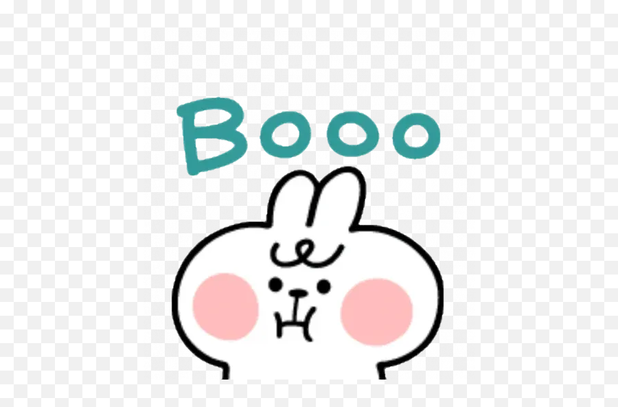 Spoiled Rabbit Emoji With Word 2 Sticker Pack - Stickers Cloud,Emoji Sorry