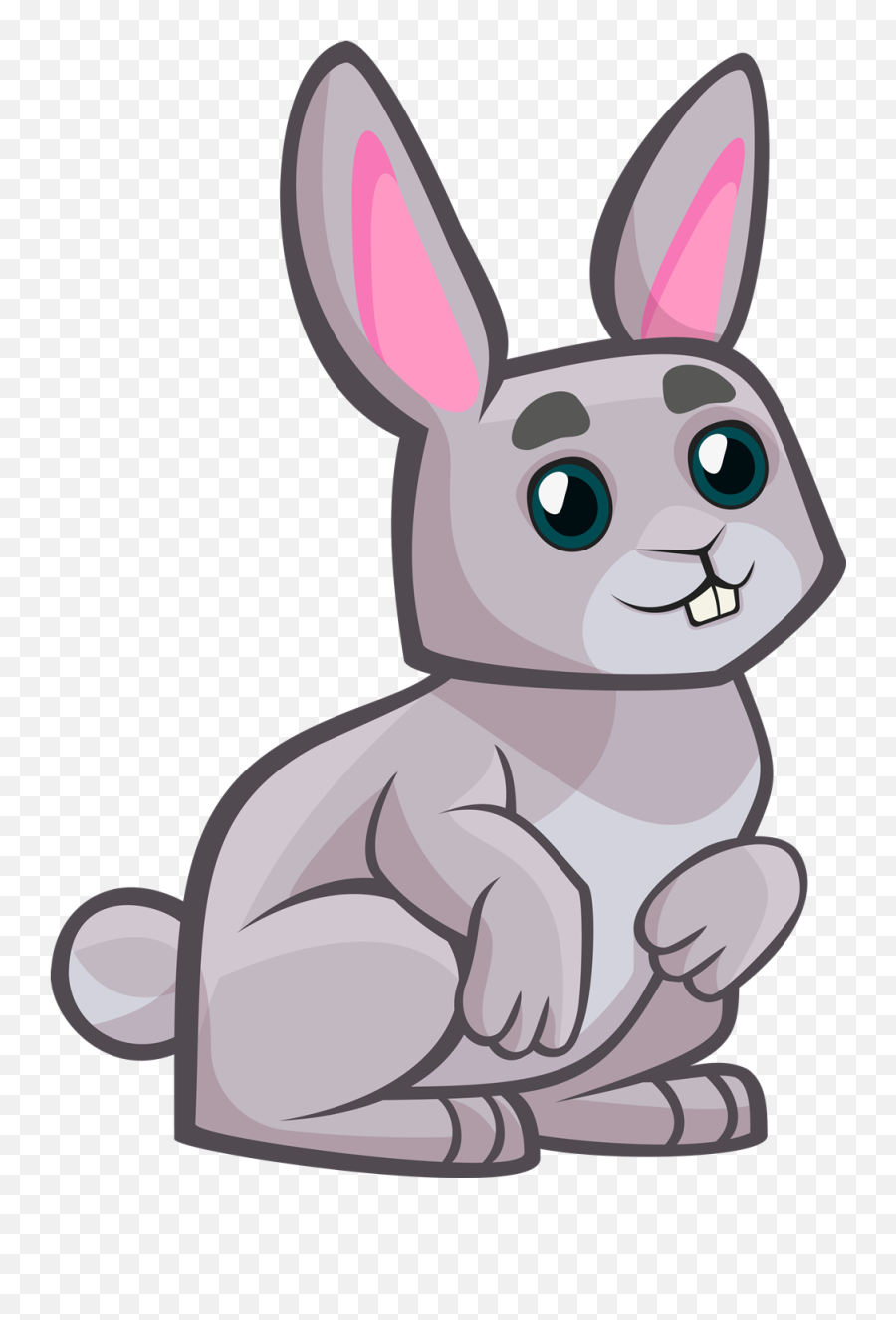 Faces Clipart Bunny Faces Bunny Transparent Free For - Rabbit Clipart Png Emoji,Easter Bunny Emoticon Free