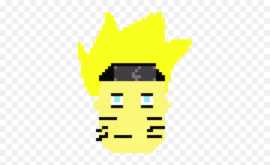 Pixel Art Gallery - Fictional Character Emoji,Naruto Emoticon