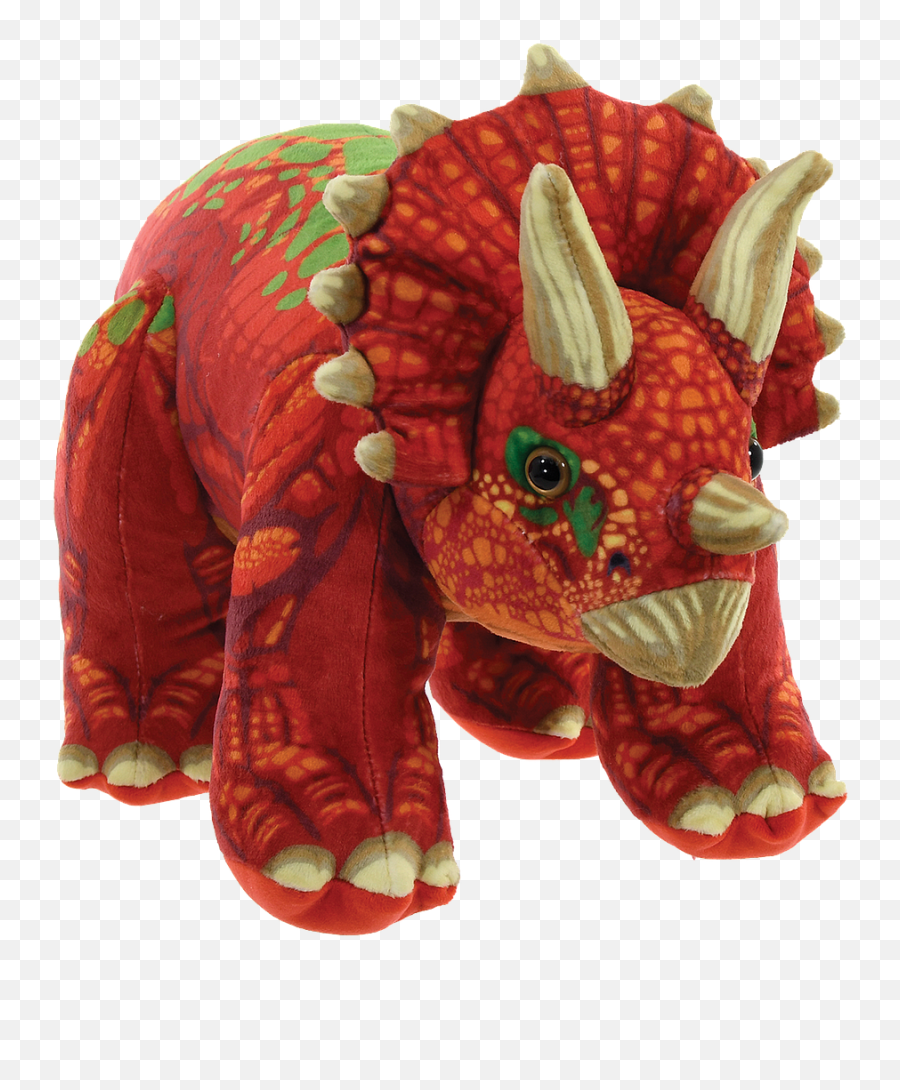 Triceratops 3d Plush Dinosaur - Soft Emoji,Dinosaur Emoticons