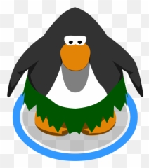 Grass Skirt Ingame - Club Penguin Default Skin Emoji,Accordion Emoticon