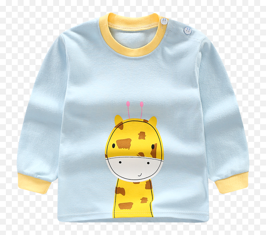 Piece Baby Toddlers Pajamas Set Cartoon - Long Sleeve Emoji,Pajamas Emoticon