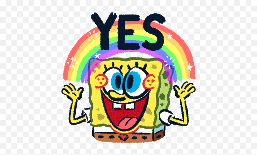 Top The Crazies Stickers For Android U0026 Ios Gfycat - Spongebob Gif Transparent Background Emoji,Insane Emoji