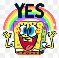 Top The Crazies Stickers For Android U0026 Ios Gfycat - Spongebob Gif Transparent Background Emoji,Insane Emoji