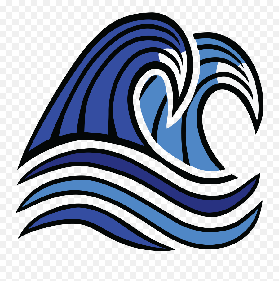 Free Clipart Of Ocean Waves - Welle Clipart Emoji,Ocean Wave Emoji