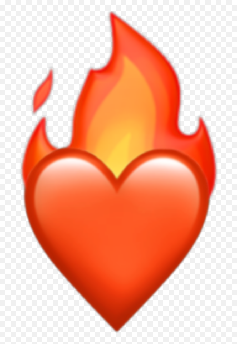 Emojis Heart Fire Burning Scorch Sticker By Cae - Language Emoji,Transparent Fire Emojis