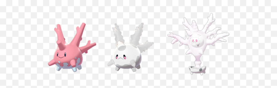 Here Are The Most Bizarre And Hilarious New Pokemon We - Corsola Evolution Emoji,S Said And Shield Starter Emotions