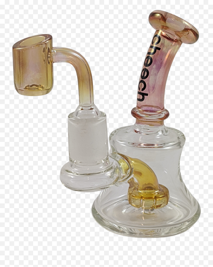 Cheech Fumed Dab Rig 5 - Serveware Emoji,Browski - No Emotion