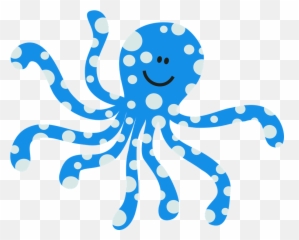 Octopus Clipart Beach Theme Octopus Beach Theme Transparent - Common Octopus Emoji,:octopus: Emoticon