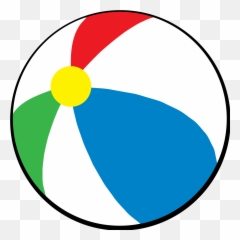 Beach Ball Clip Art - Beach Ball Clipart Emoji,Beach Ball Emoji