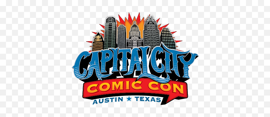 Comic Con Comics Logos - Capital City Comic Con Emoji,Skyscraper Comic Emotion