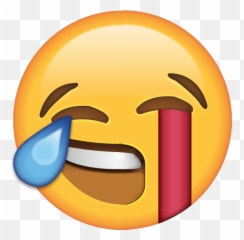 Crying Laughing Sobbing - Emoji Crying And Laughing,Emoji Meme