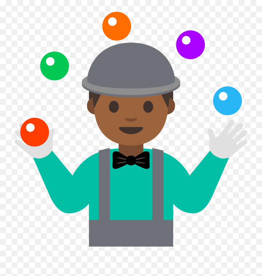Person Juggling Emoji Clipart Free Download Transparent - Android Juggling Emoji,Where Are The Regular Emojis On Samsung 9