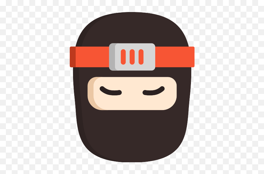 Ninja Fight Attack Mask Vector Svg Icon - Dot Emoji,Ninja Fighting Emoticons