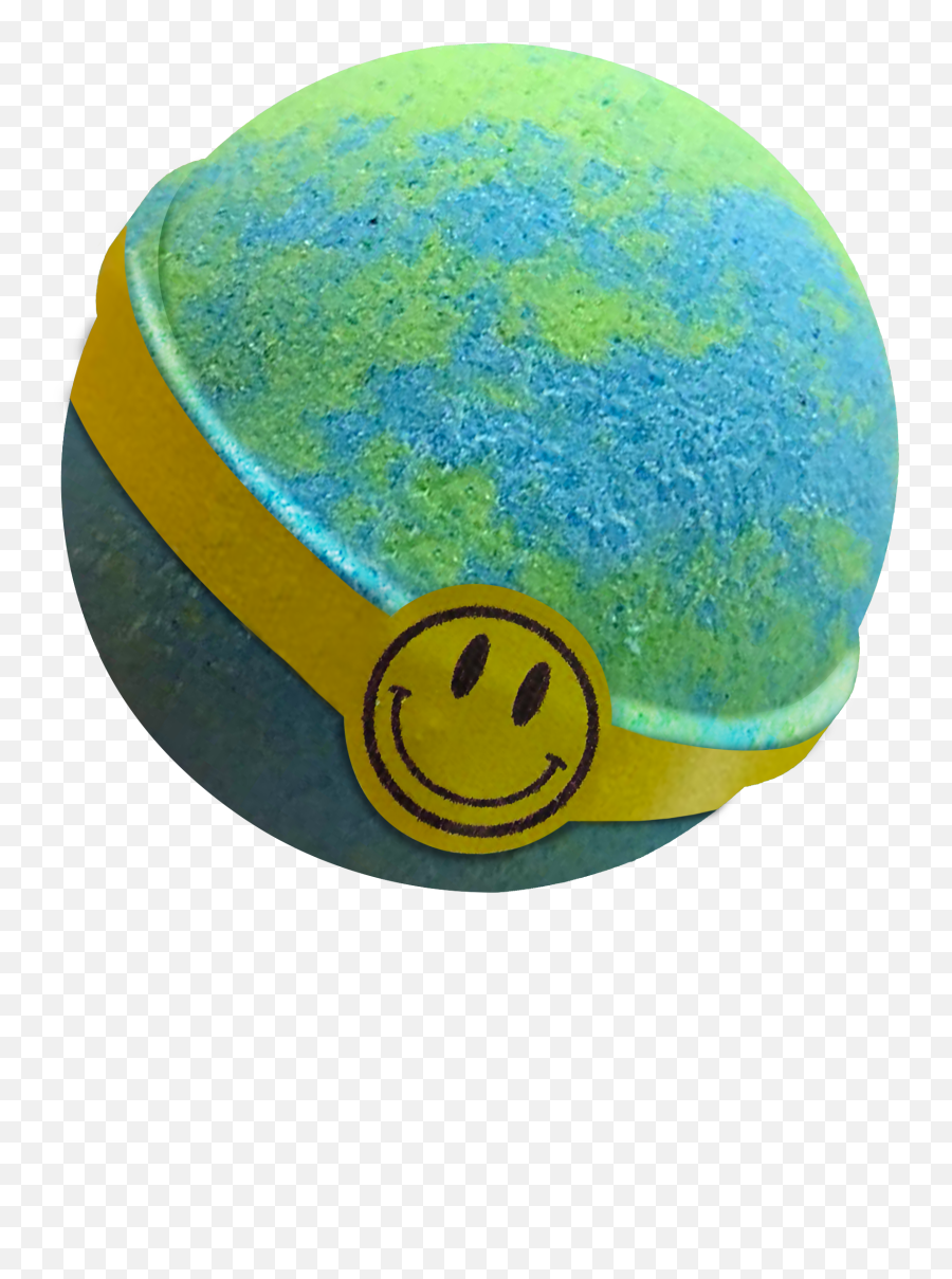 Fun Mix Toy Bath Bomb - Happy Emoji,Loofah Emoticon