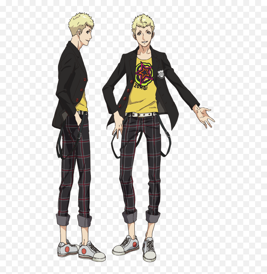 Ryuji Sakamoto - Ryuji Sakamoto Character Sheet Emoji,Ryuji Emotion Portraits