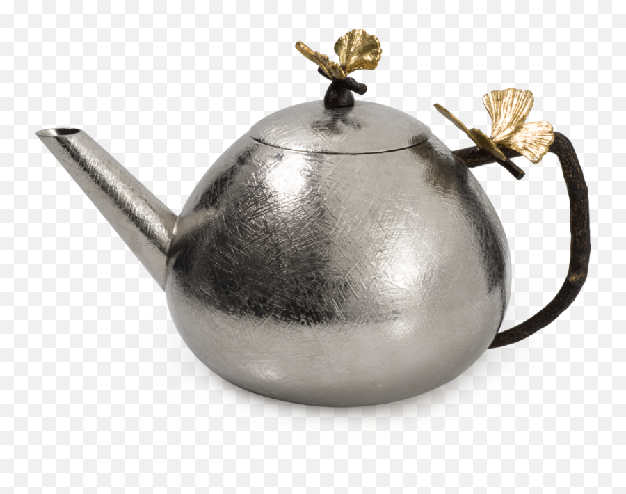 Michael Aram Butterfly Ginkgo Round Teapot - Michael Aram Teapot Emoji,Michaels Emoji Pillow