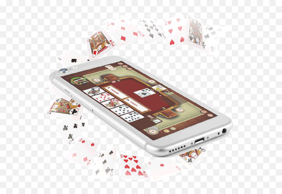 Jeu De Belote Et Coinche En Ligne - Smartphone Emoji,Emoticon Card Games