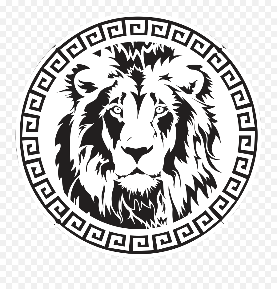 Hair Lion Sticker By Mane Tame Grooming For Ios Android - Lion Stencil Painting Emoji,Versace Emoji
